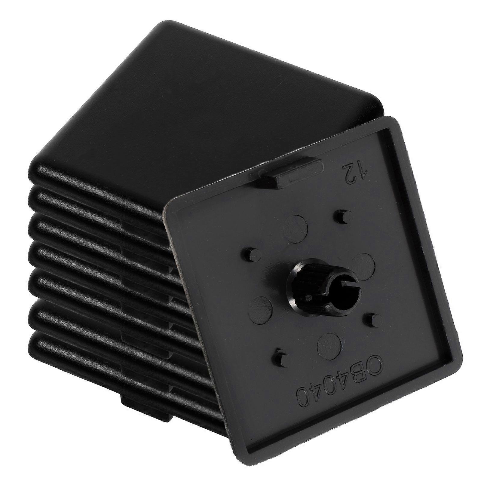 20pcs End Caps for 4040 Aluminum Profiles Replacement Practical Plastic Extrusion End Cap