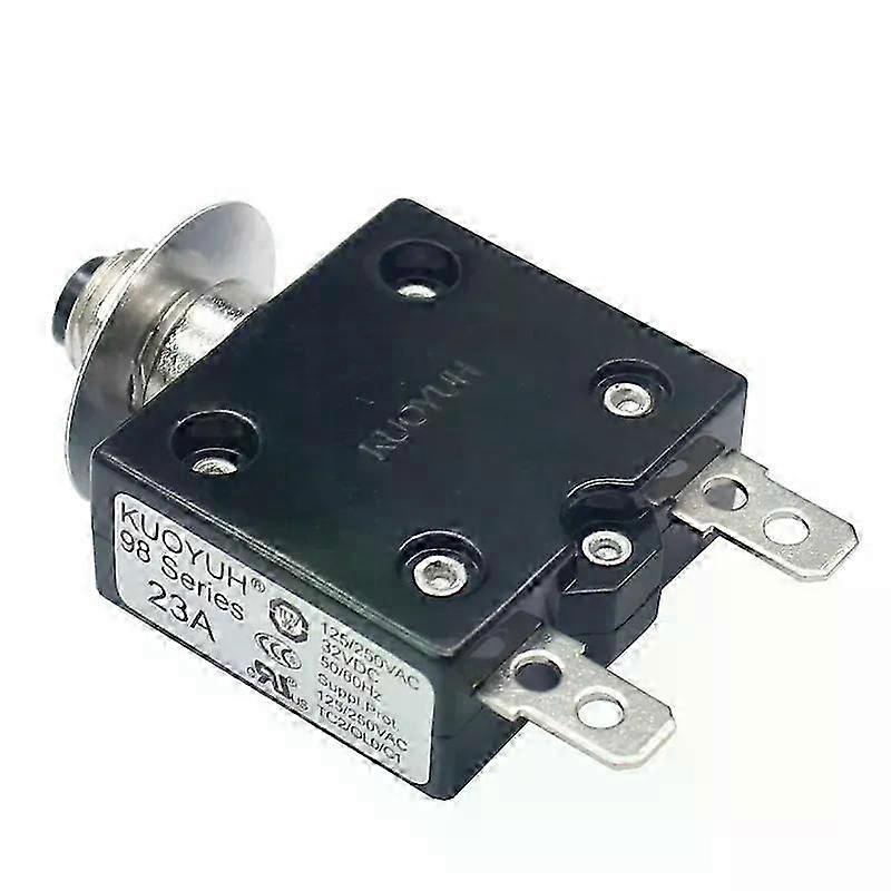 32VDC Kuoyuh Overload Protector Reset Push Button Thermal Circuit Breaker