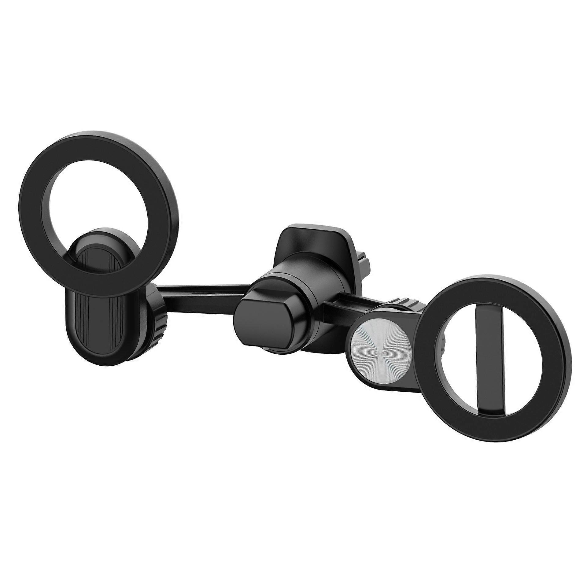 Double Position Phone Mount Magnetic Base Phone Holder Multiple Angle View Family Sharing ABS Easy Setups Multicolor