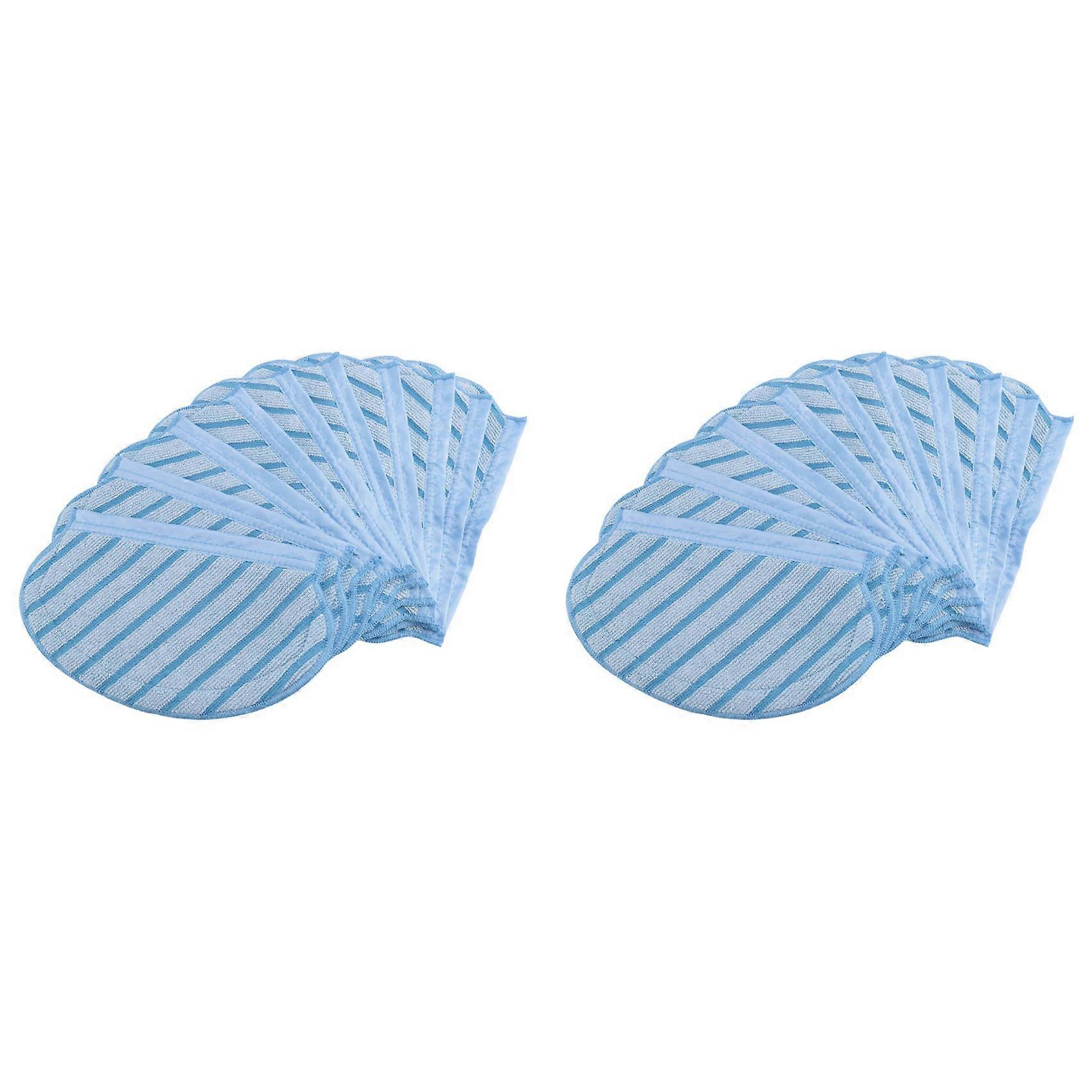 20 paños de limpieza lavables para aspiradoras Ecovacs Deebot Ozmo 920 950 N8/T5/N5/N5S.
