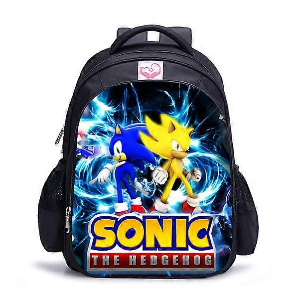 Sonic Backpack for Kids, School Backpack Compatible with British Brands[JUN] AL
