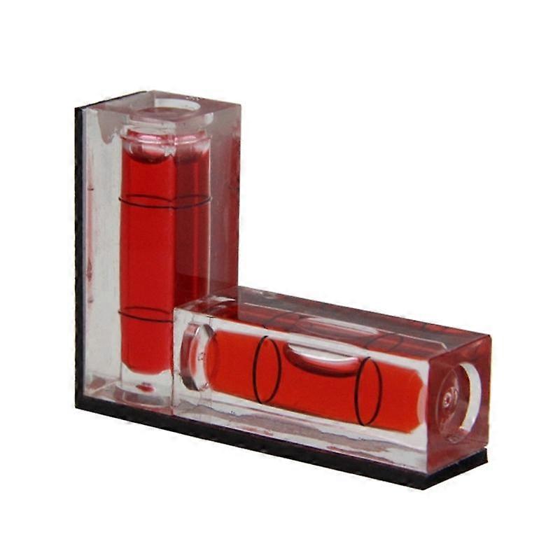 Pocket Levels Magnetic Horizontal/Vertical Spirits Levels Bubble Ruler Strong Magnetic Bidirectional Horizontal Tool