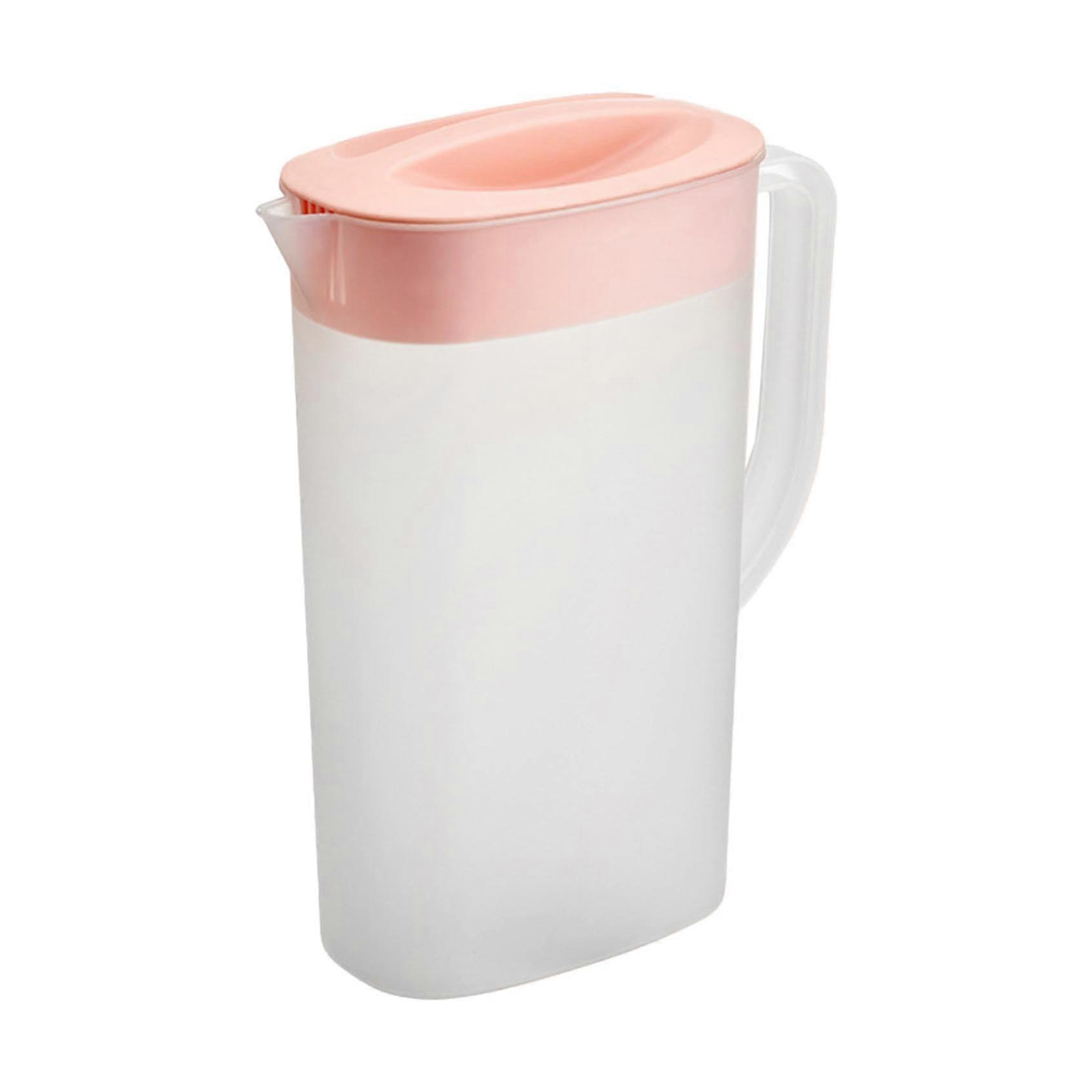 Water Pitcher 2.5L BPA  Shatterproof Heat Resistant Plastic Pitcher with Lid for Hot or Cold Drinks