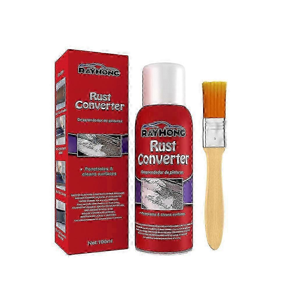 Metal Primer Paint, Water Paint with Brush, Multipurpose Rust Remover, Water Based Primer, Anti-rust Protective Barrier for Metal Furniture Sink Mower