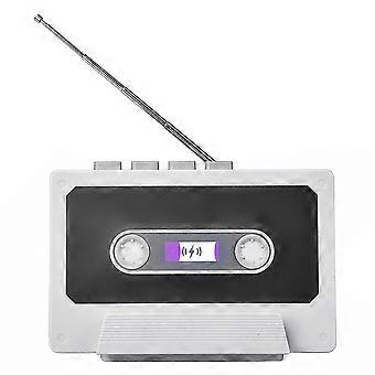 Vintage Przenośny akumulator Bezprzewodowy głośnik muzyczny kompatybilny z Bluetooth Uchwyt na telefon FM