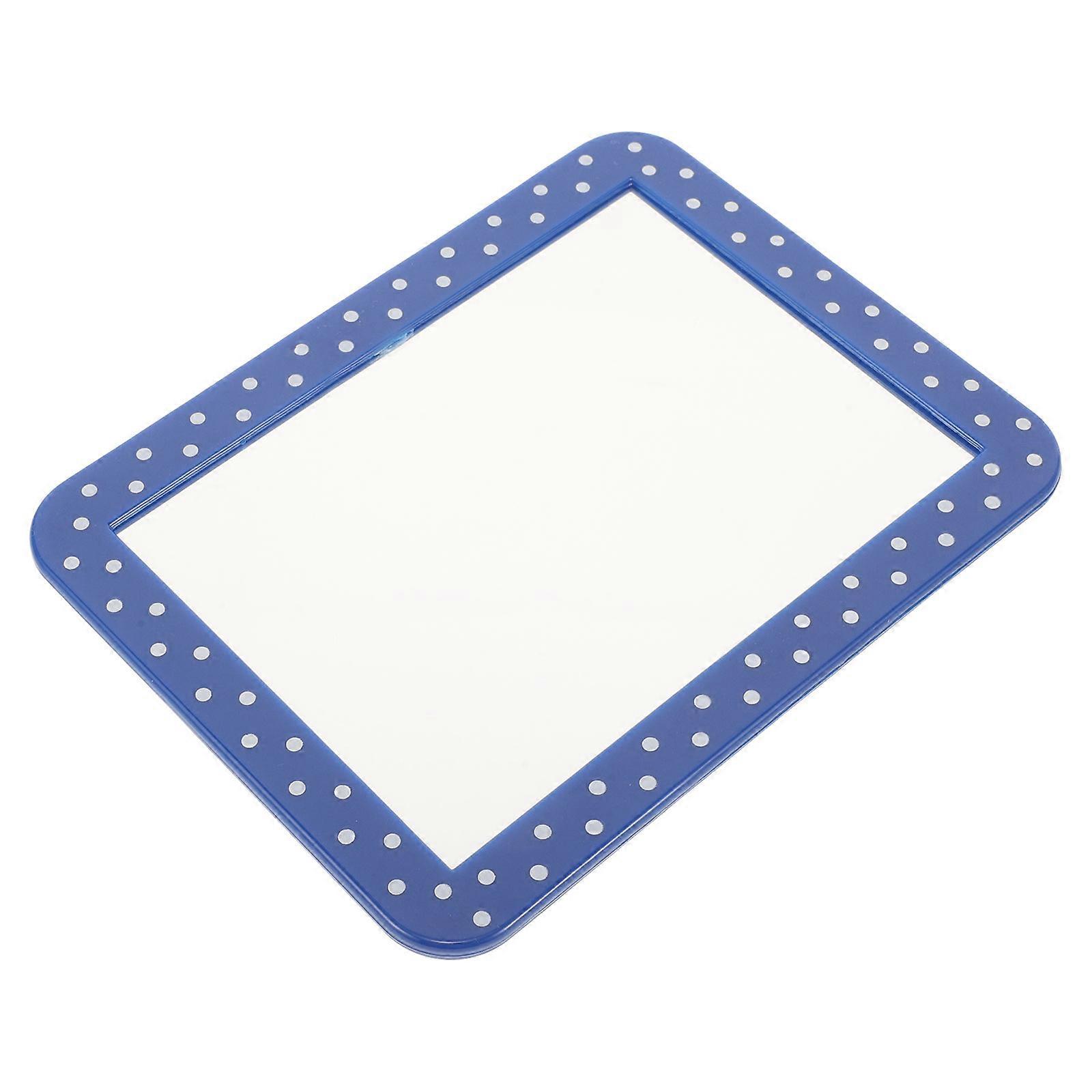 Polka Dot Magnetic Locker Mirror for Workshop Multifunctional Use with Glass Material