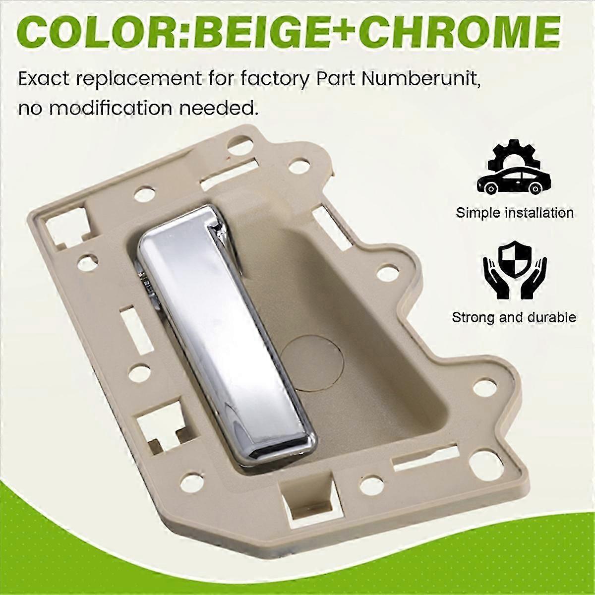 2Pcs Inside Interior Door Handle Set for Grand 2005-2011 Rear