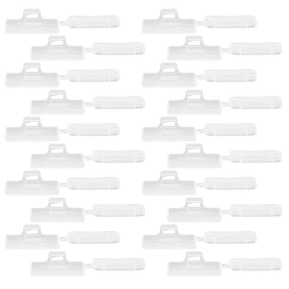 Transparent Plastic Wire Label Box for Cable Identification 200Pcs