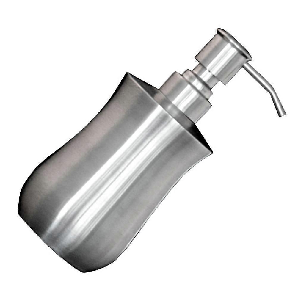 Empty Pump Bottle Refillable Liquid Containers Silver Decorative Soap Dispenser 1PC Efficient Use