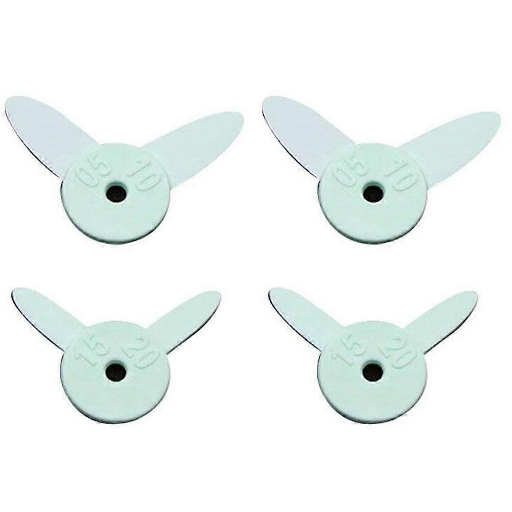 Gauge Gap Measuring Ruler for Measuring Use 4Pcs Assorted Colors