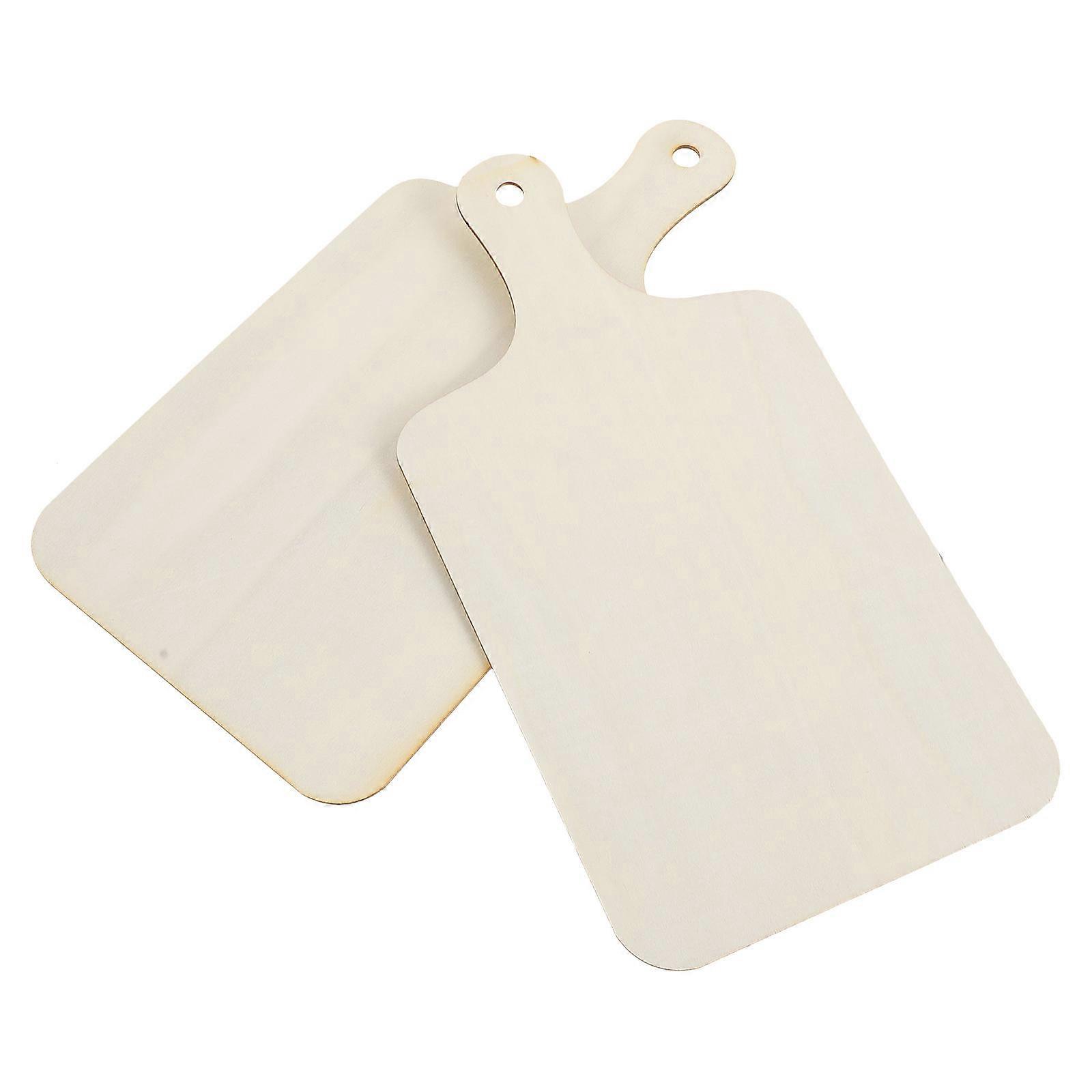 Mini Cutting Board Wooden Chopping Board for Holding Use 2Pcs Set
