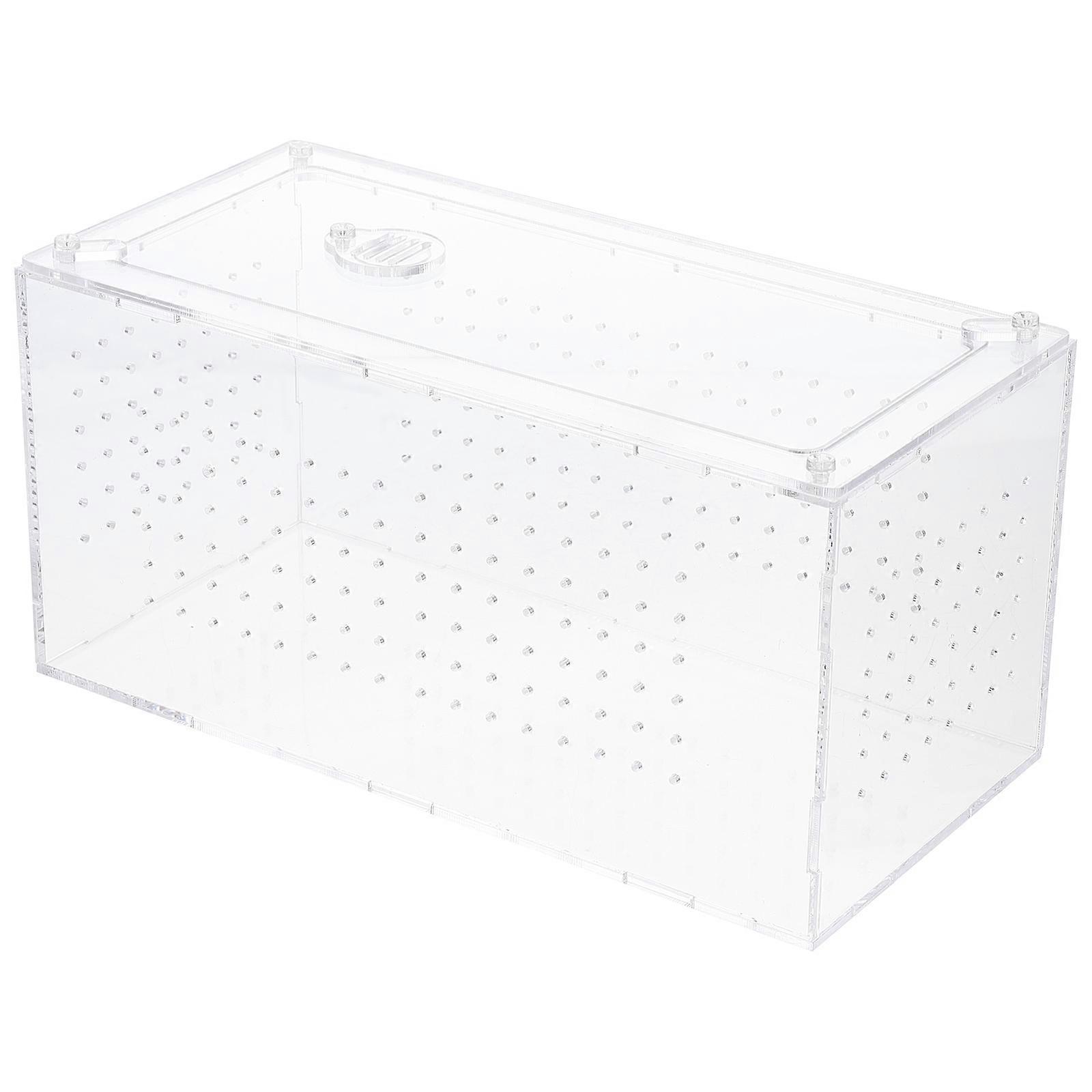 Transparent Reptile Box for Pet Use Household Cage