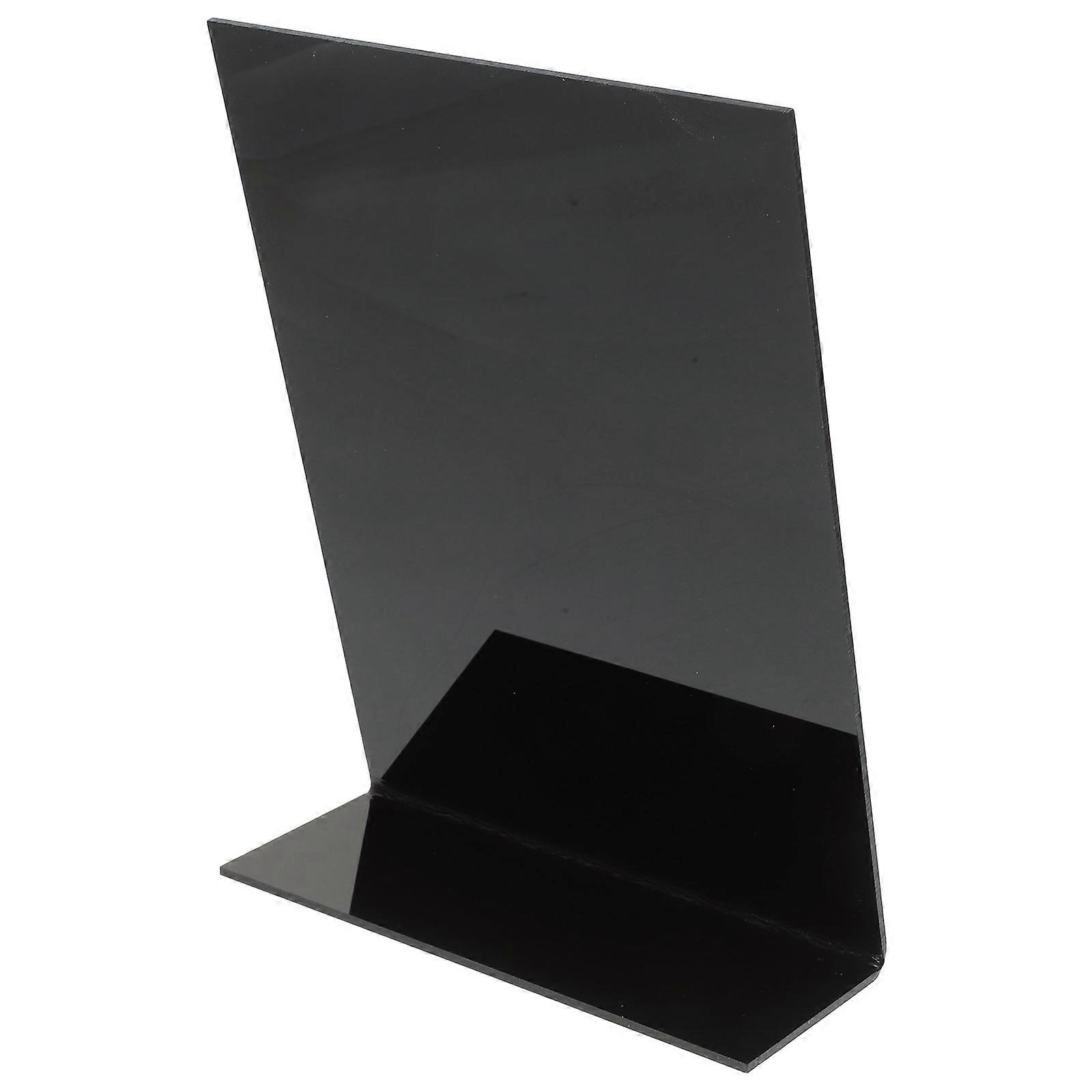 Desktop Acrylic Chalkboard Sign for Writing Message 4Pcs Set