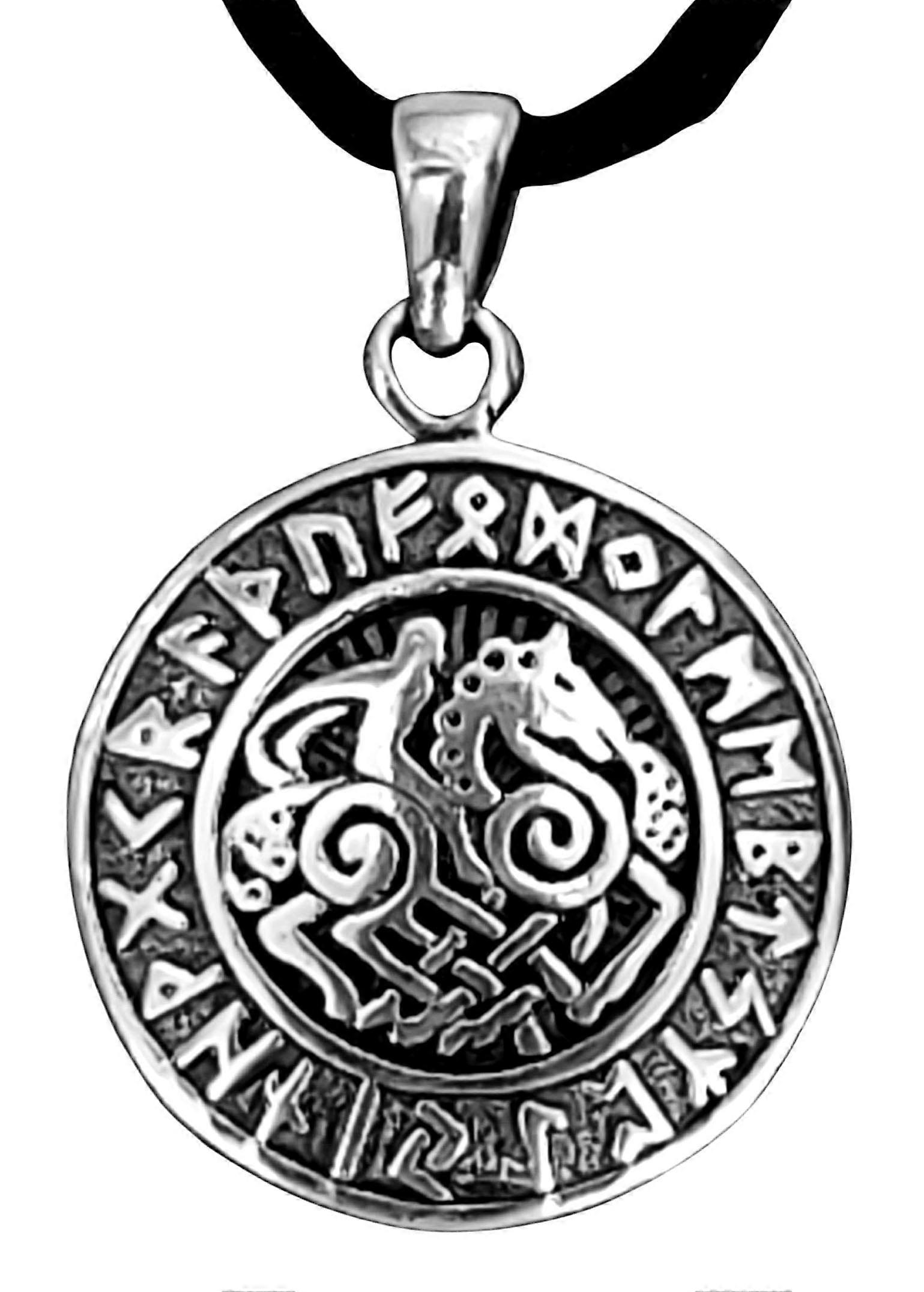 Pendant 376 Sleipnir - Silver