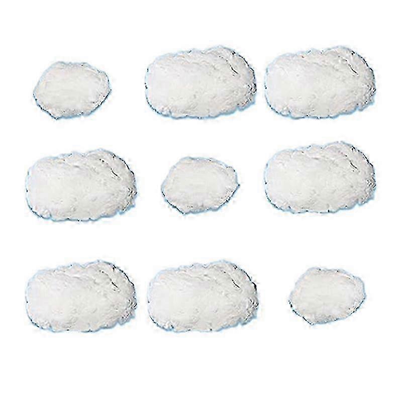 9PCS Clouds Decorations for Ceiling, Cotton Simulation Hanging Cloud Decoration, 3D Artificial Cloud SZRH A-VH