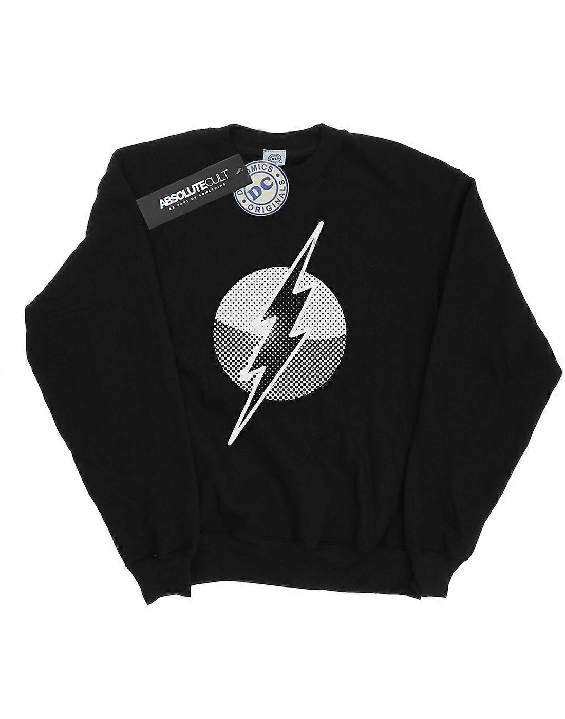 DC Comics Women's Flash Spot Logo Sweatshirt