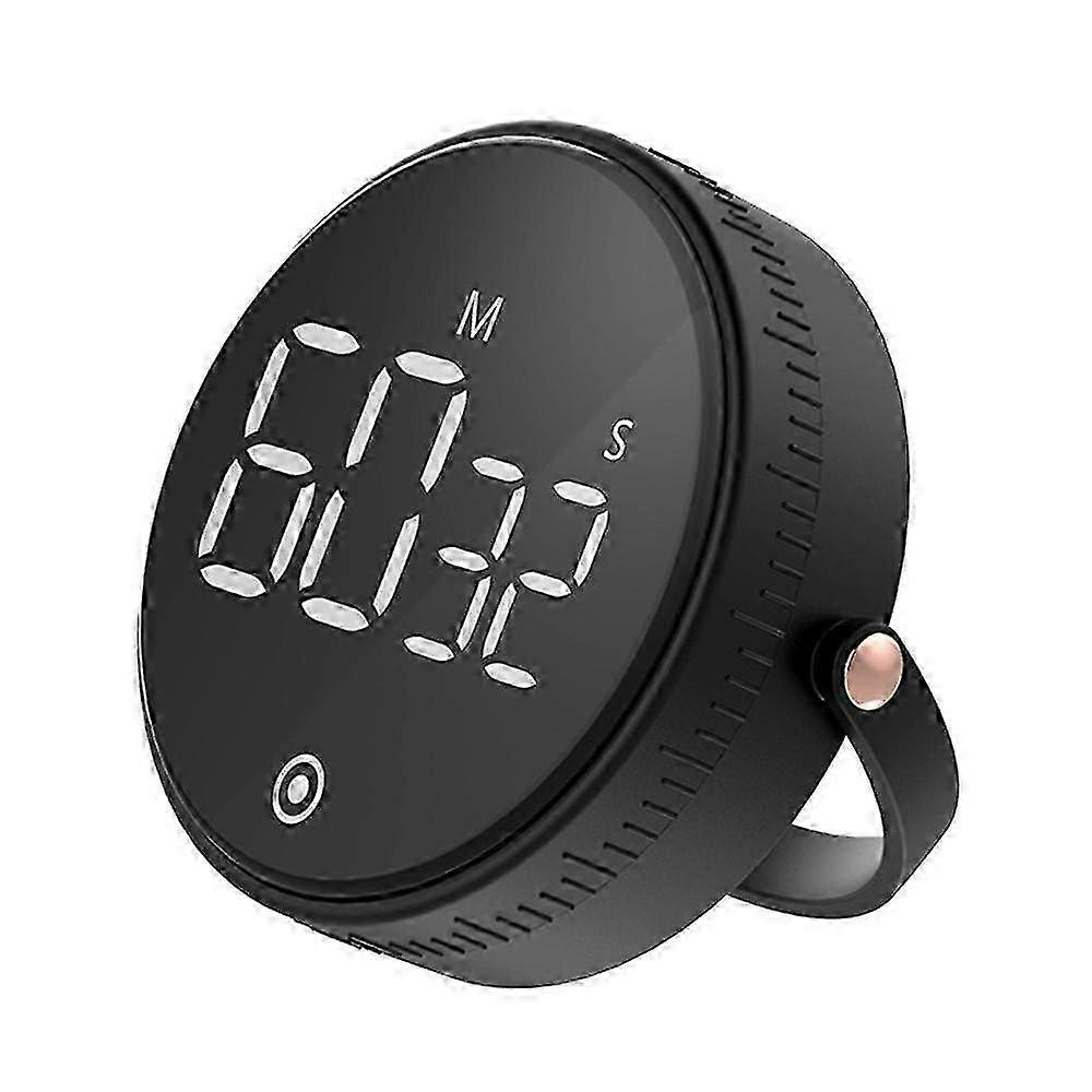 Digital Kitchen Timer Alarm Clock Large Led Display Loud Alarm Magnetic Stand