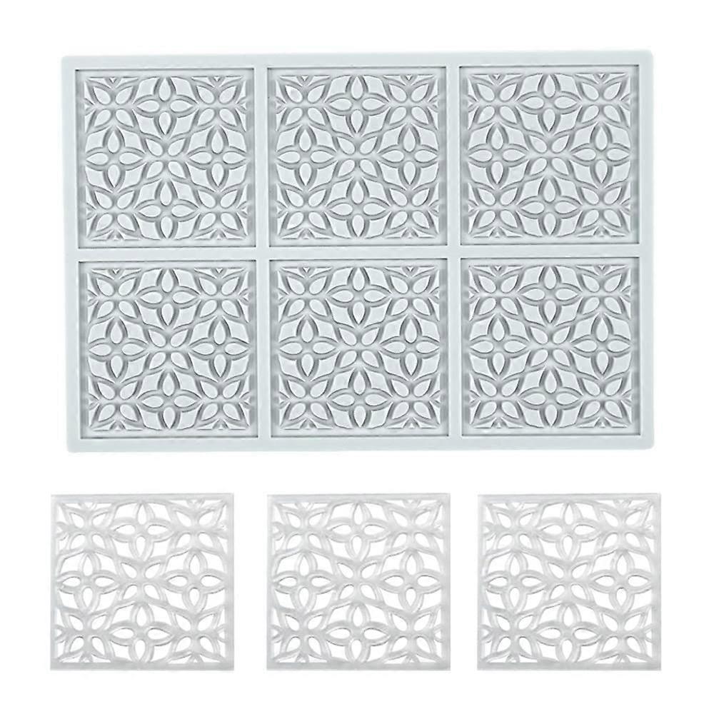 Silicone Fondant Mold 3D Feather Leaf Geometric Chocolate Candy Mold for Cake Decorating