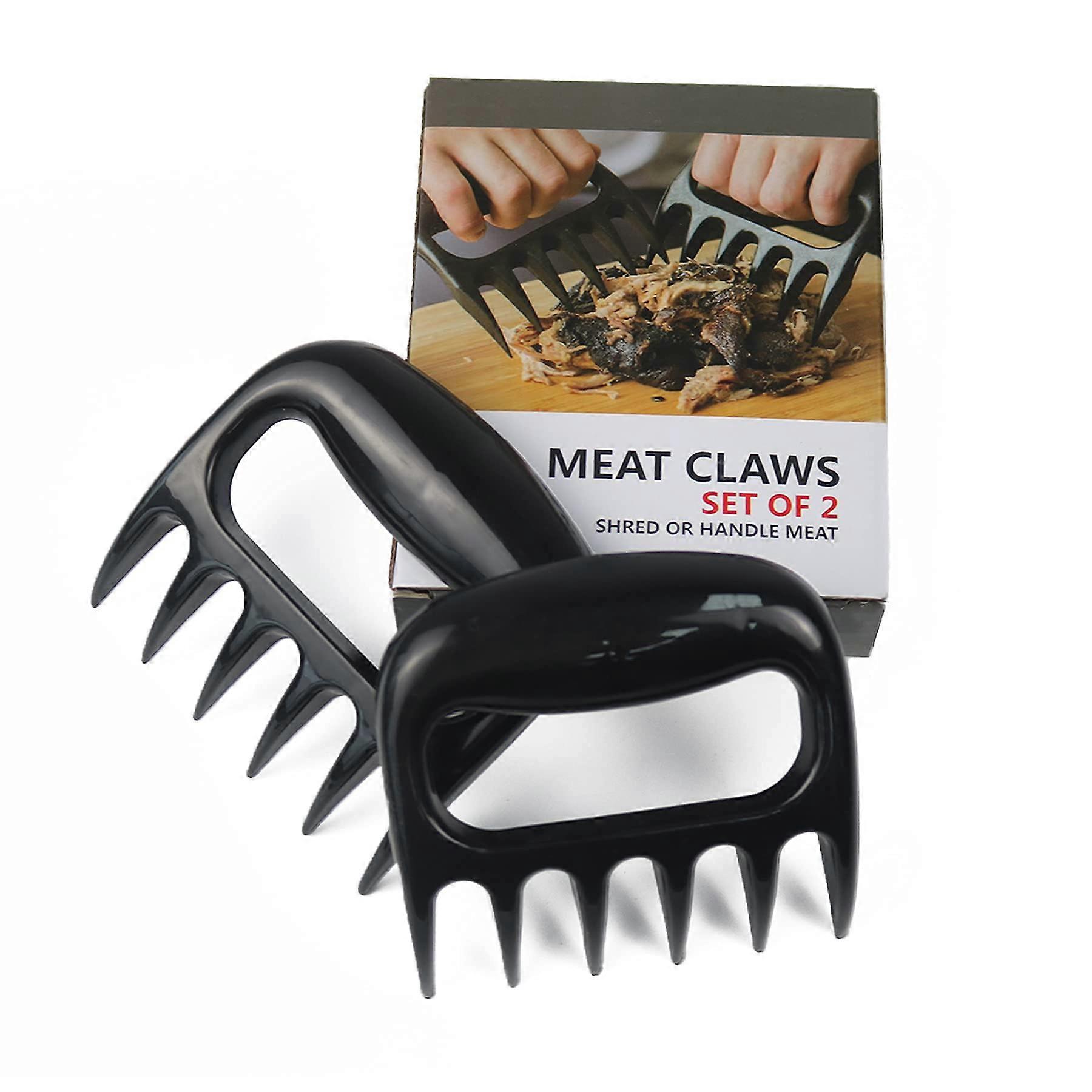 Meat Shredder Claws with Ultra Sharp BBQ Forks for Pulled Pork and  Heat Resistant Grilling