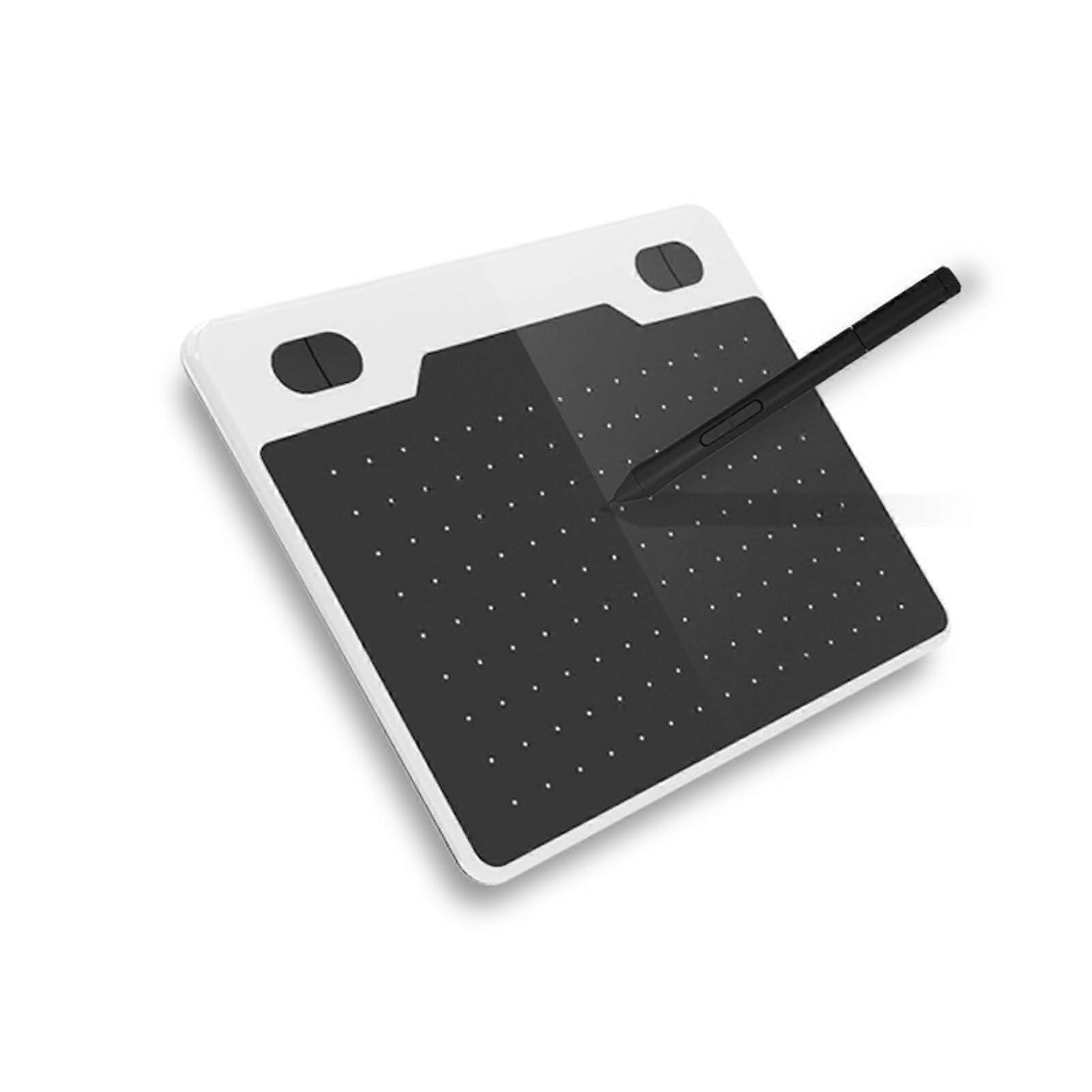 Graphics Drawing Tablet with 8192Level Pressure Sensitivity and Battery Stylus White