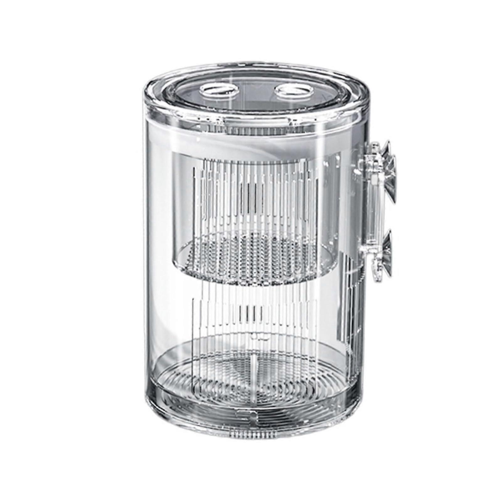 Fish Breeding Box Aquarium Breeder Isolation Hatchery Protects Newborn Fish with Suction Cup