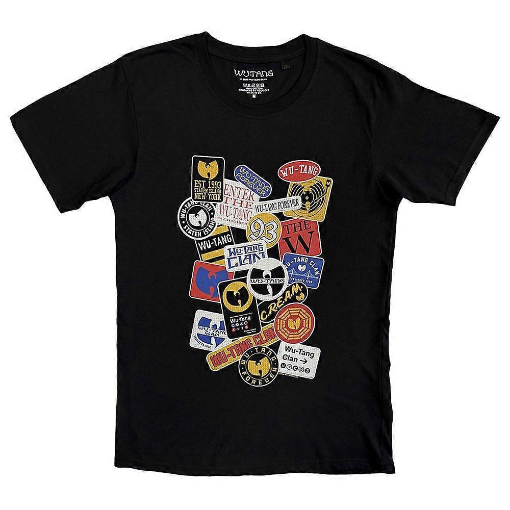 Wu-Tang Clan Badges T Shirt