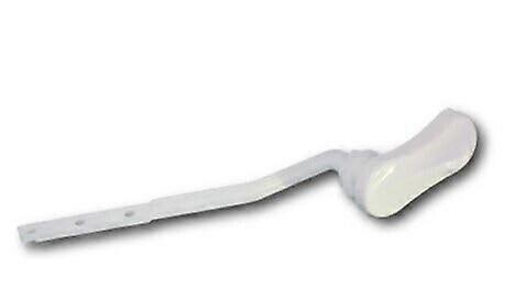 Left Hand Toilet Flush Handle White Plastic Tank Lever Replacement for Gerber Maxwell