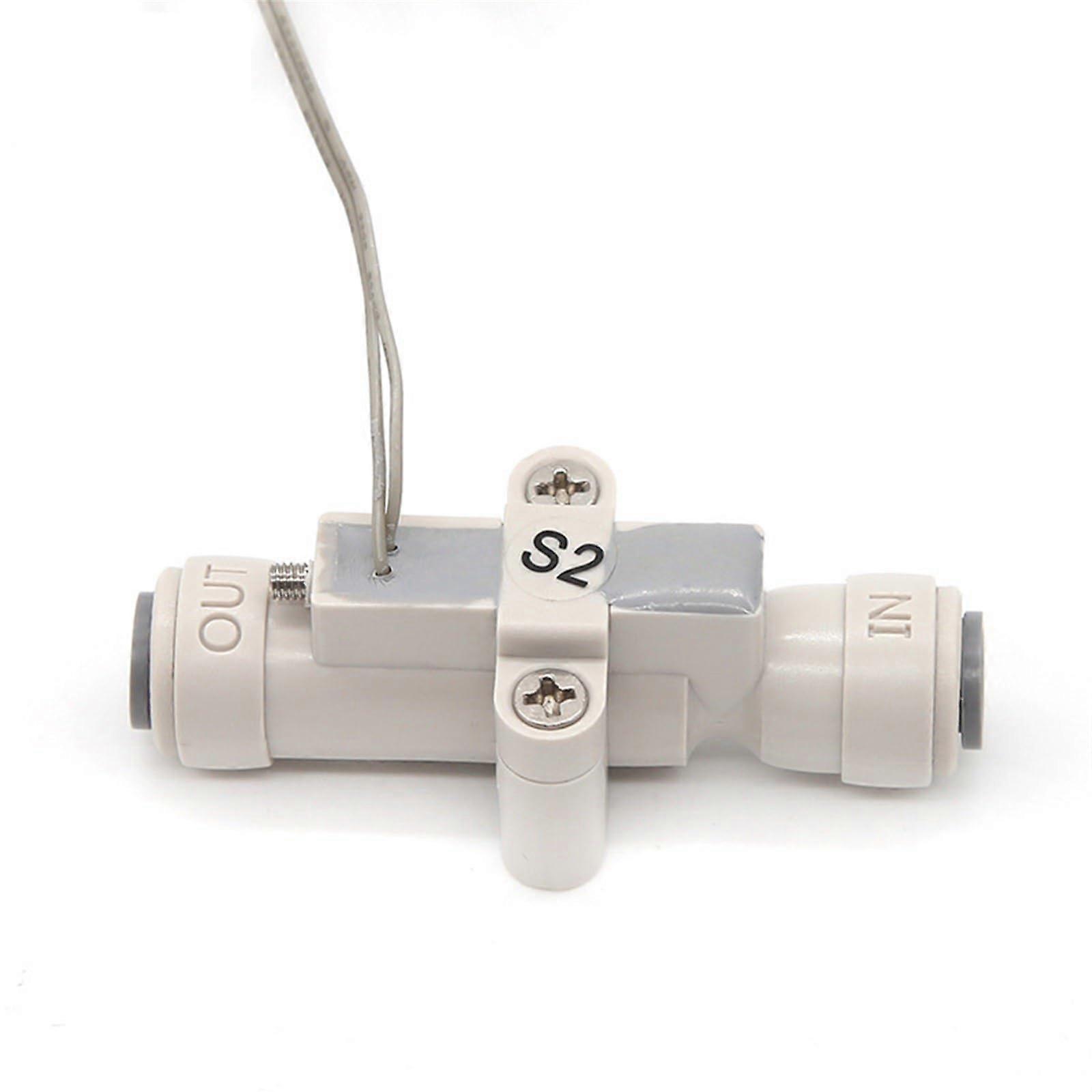 1/4 Quick Connect Water Flow Sensor with Smart Reed Switch for Instant Water Flow Dispenser 1Pc