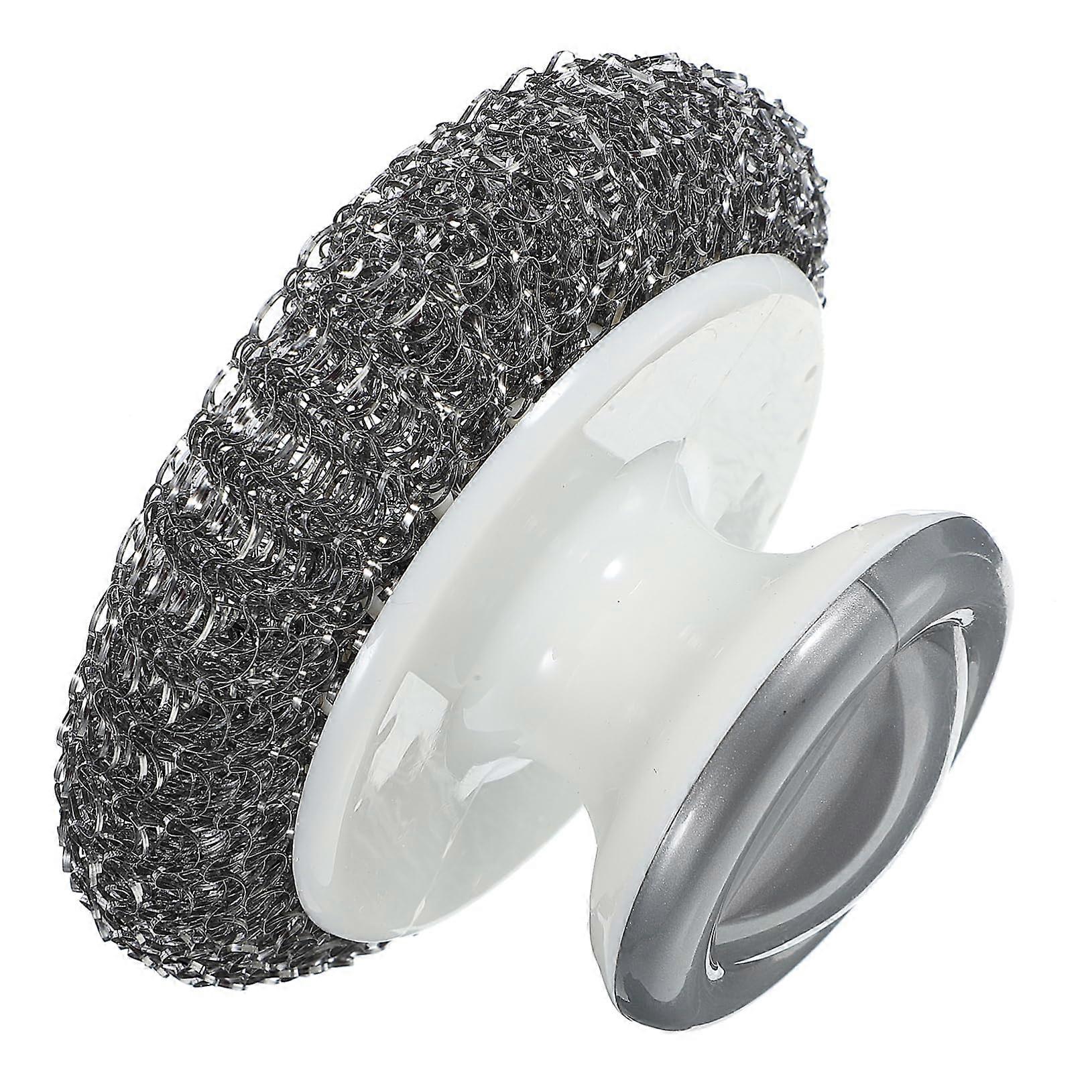 Dish Brush for Nonstick Cookware with Ergonomic Grip, Compact Pot and Pan Scrubber