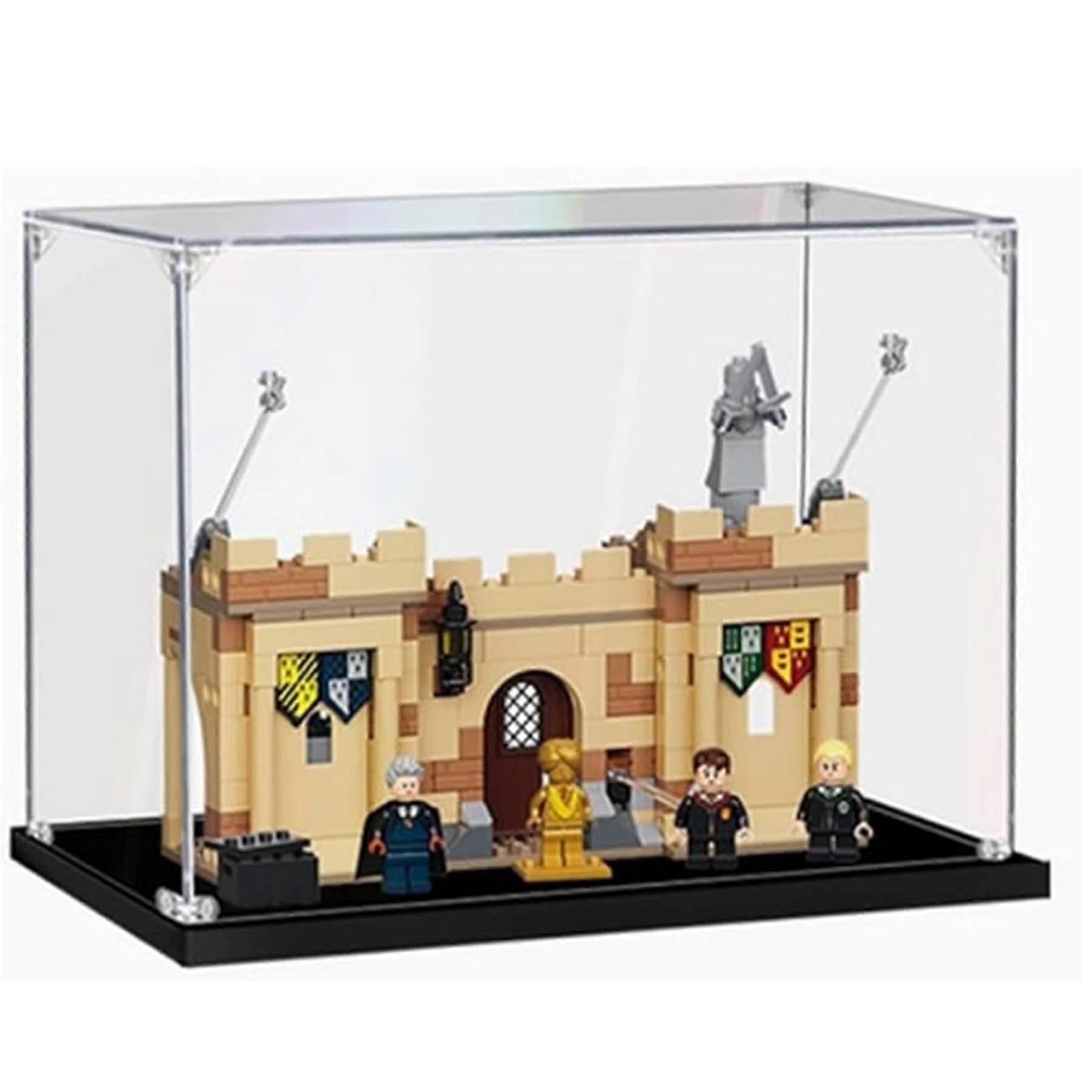 Dustproof Acrylic Display Box Compatible with  76395 with Clear Showcase and Black Base, Easy Assembly