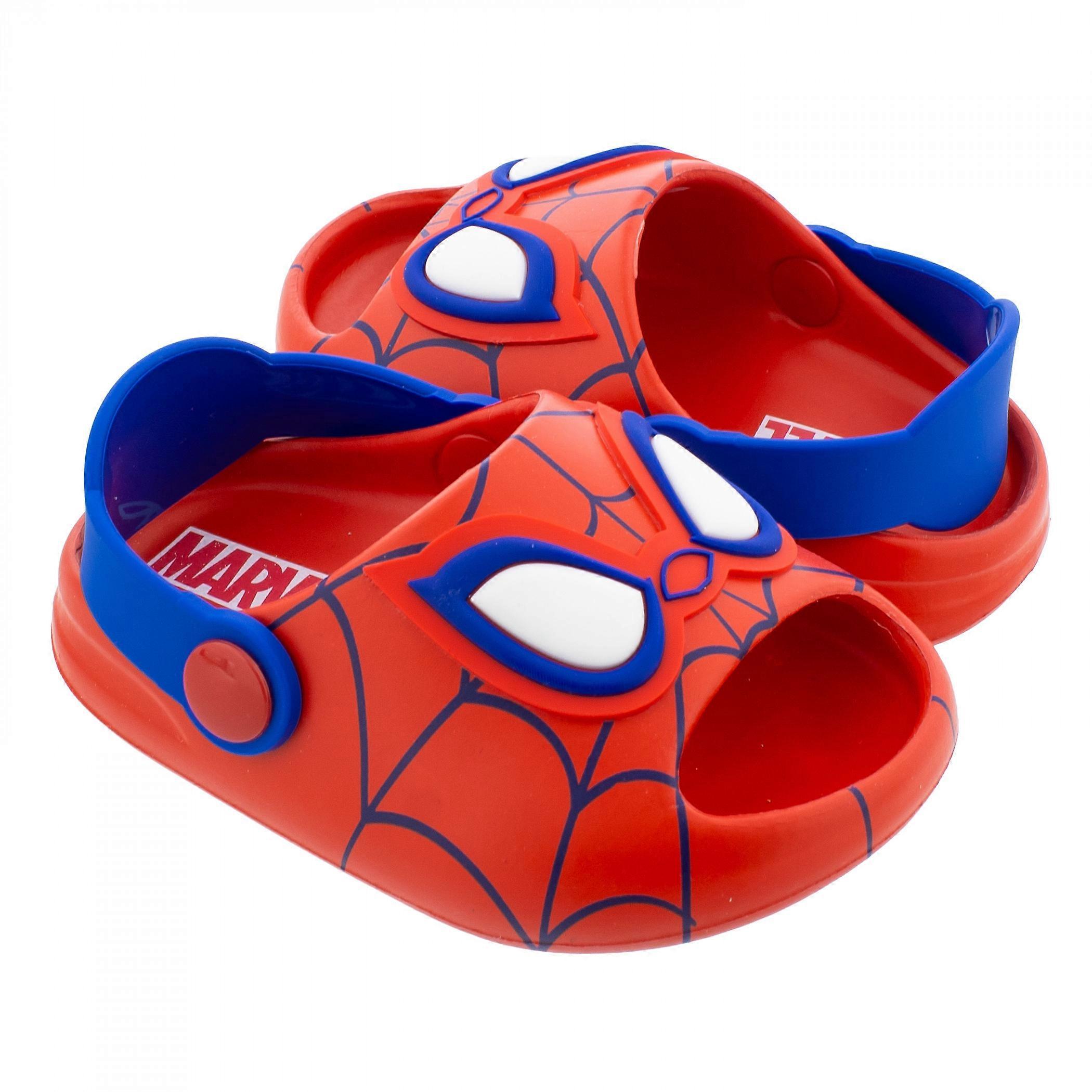 Spider-Man Open-Toed Molded Toddler Slide-in Clogs
