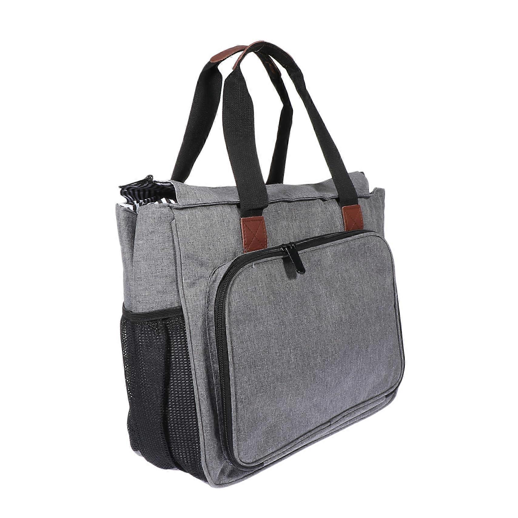 Embroidery Storage Bag Large Capacity MultiPocket Organizer Durable Oxford Cloth Craft Tools Pouch