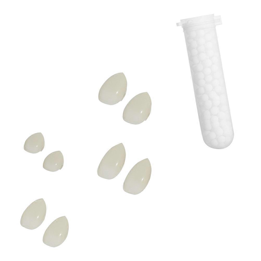 Vampire Teeth Fake Teeth Decor for Halloween 1Set White Resin Material