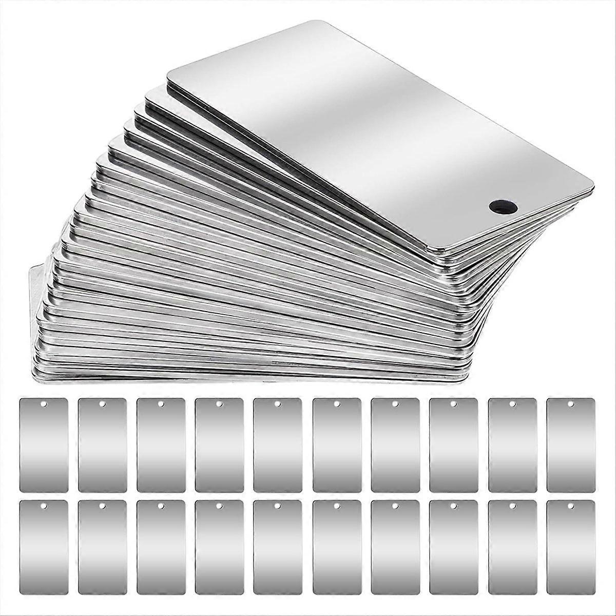 50 pak metalgraveringsemner