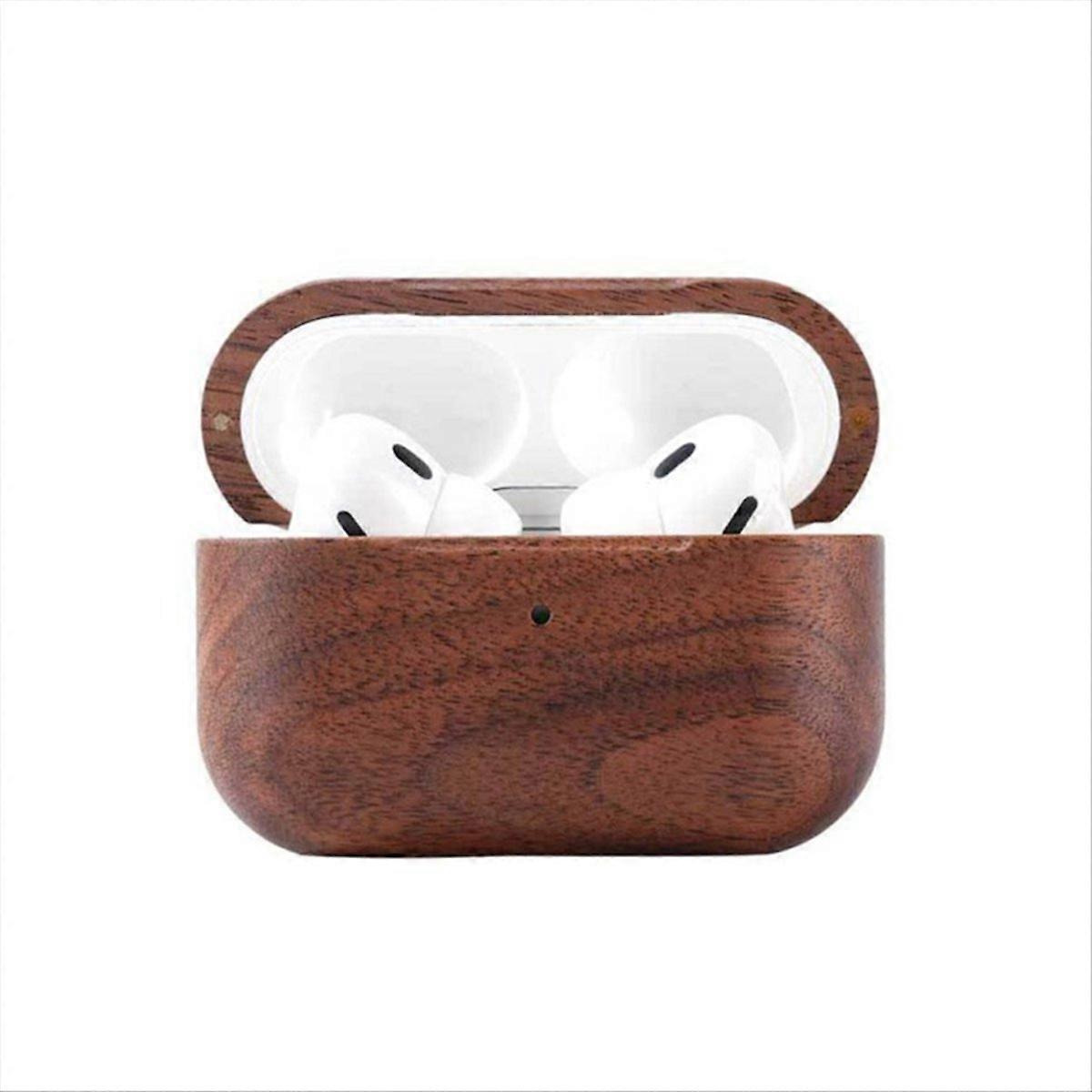 For 4 Wooden Case Retro Solid Wood Cover