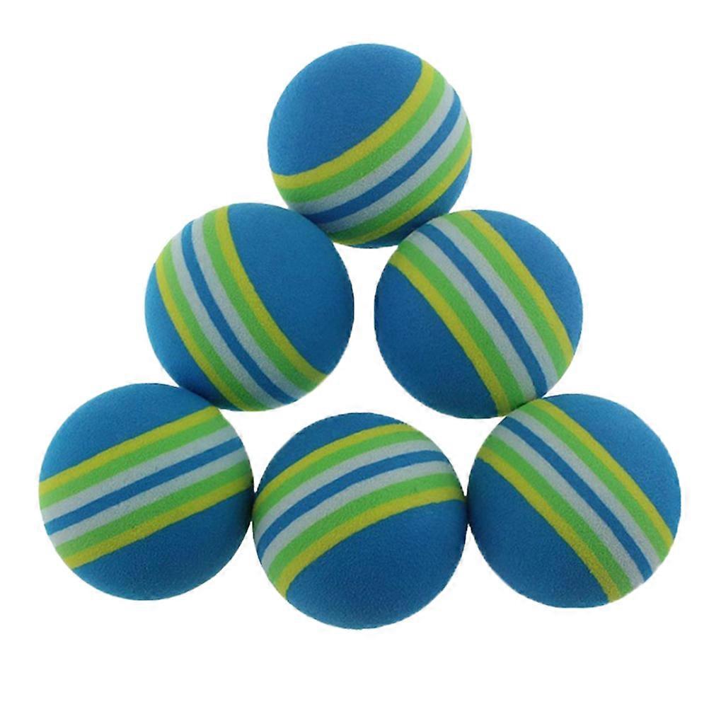 Golf Rainbow Ball Training Aid for Practice 8Pcs Eva Indoor Set
