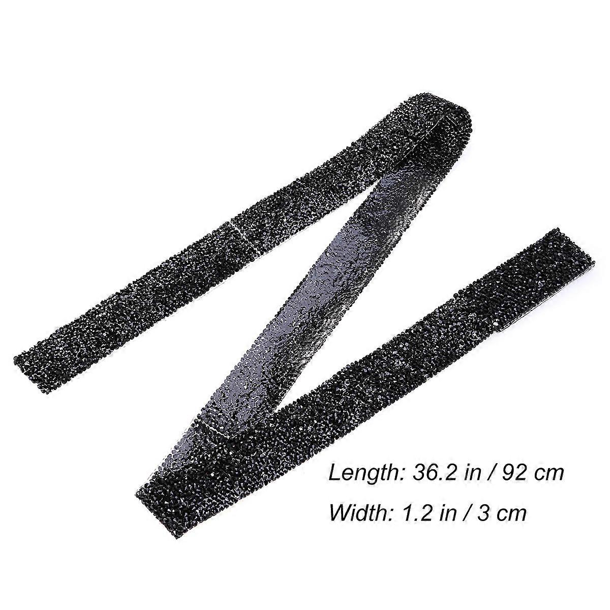 Back Adhesive Rhinestone Mesh Chain for Decoration Single Unit