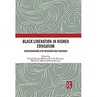 La libération des Noirs dans l’enseignement supérieur : considérations pour la recherche et la pratique