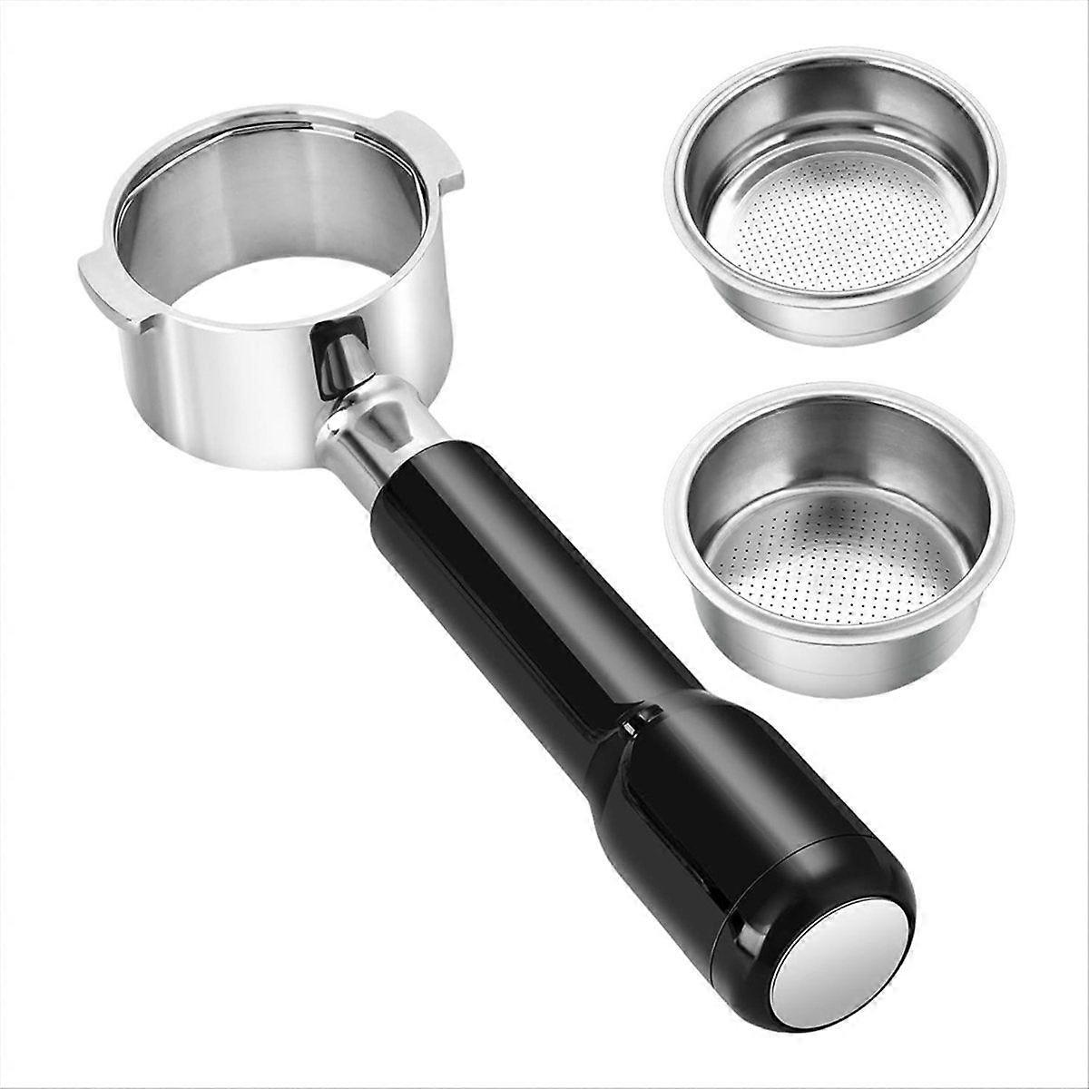 51mm Bottomless Portafilter with 2 Filter Baskets For ECO310