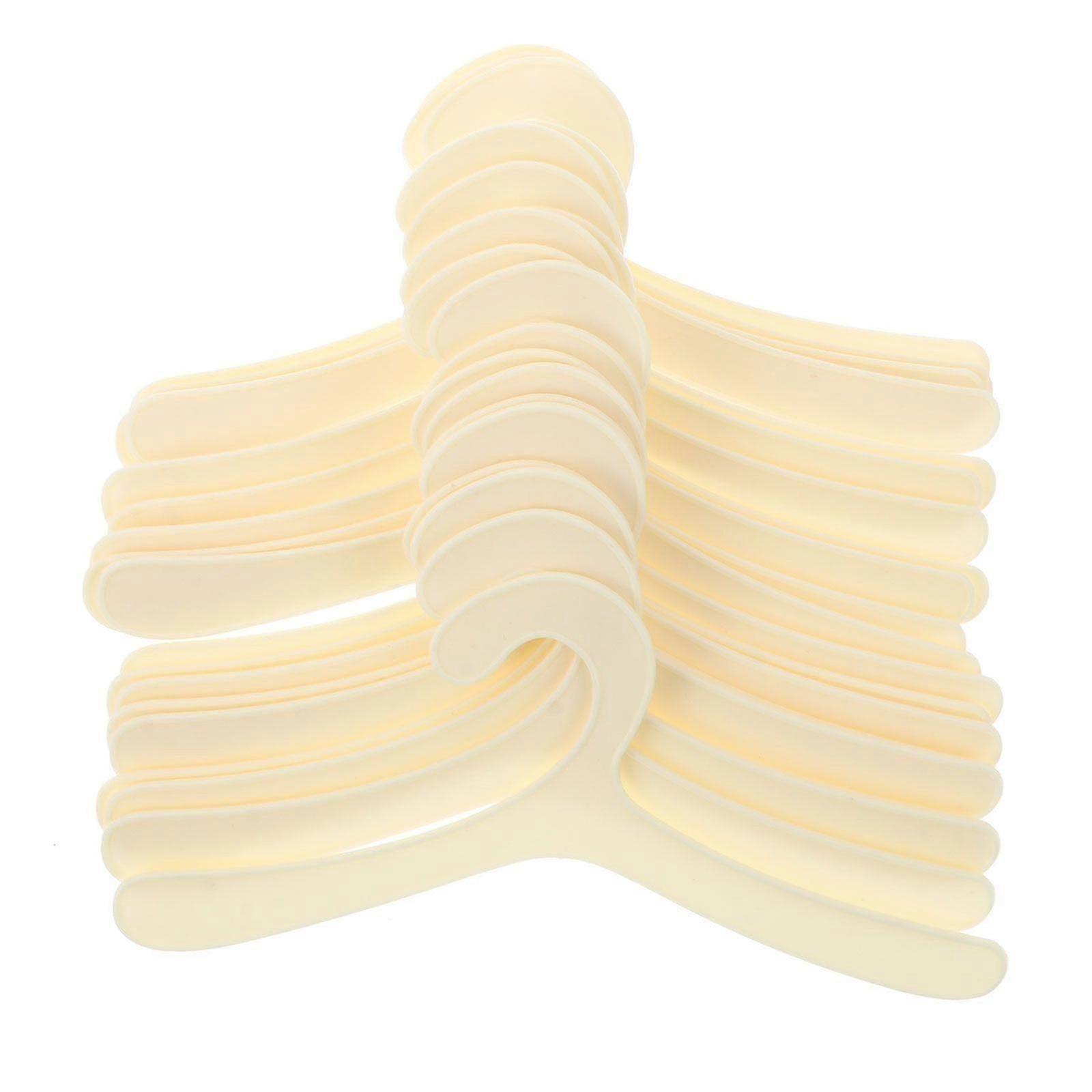 20pcs Pet Clothes Hanger Rack for Dog Apparel Storage