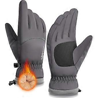 Wasserdichte, warme Winterhandschuhe für Damen und Herren, Touchscreen-kompatibel, winddicht und wärmend – ideal zum Skifahren, Wandern, Radfahren und Autofahren.