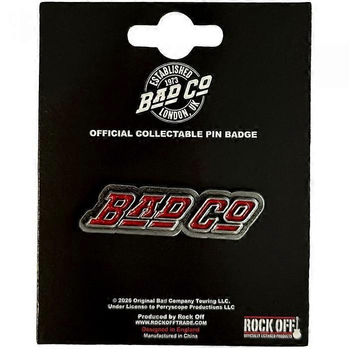 Bad Company Logo Slant Badge