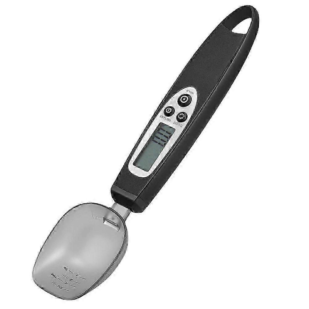 Digital kitchen scale with spoon