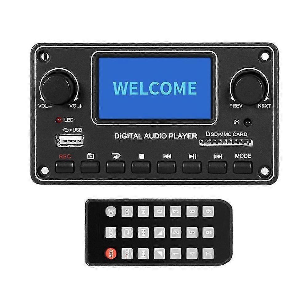 LCD MP3 Player Module 28X64 Display Bluetooth Digital Audio Decoder Board TDM157 USB SD BT FM compatible with C