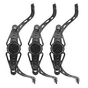 Jugulaire réglable pour casque de chantier noir (lot de 6)