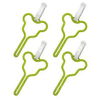 Dog Leash Bag Clip Set for Fixing 8Pcs Blue Pet Walking Supplies