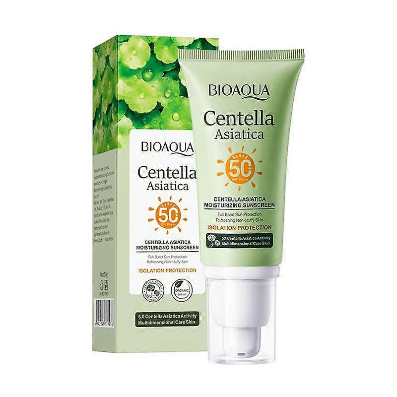 Centella Asiatica Sunscreen, SPF50+ Moisturizing & Isolating Cream