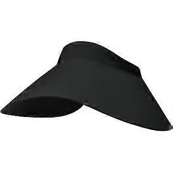 Women's Wide Brim Sun Hat Empty Top UV Protection Outdoor Foldable Sun Visor Hat for Beach Travel