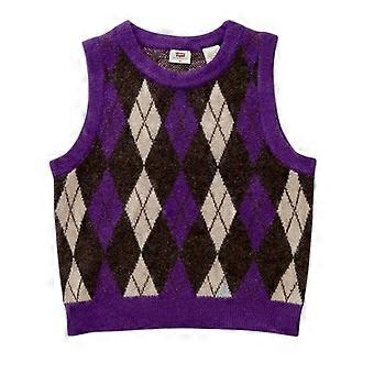 Levis Womens/Ladies Deja Vu Cropped Sleeveless Sweater Vest