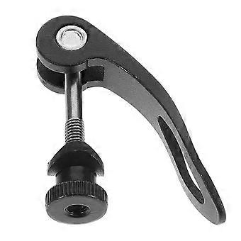 Bike Seat Post Quick Release Clamp Bolt for Cycling Black Alloy